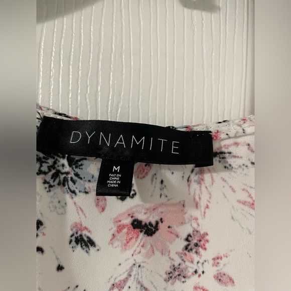 Dynamite Floral Print Dress - Picture 2 of 5